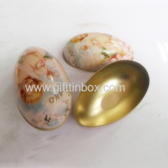 Easter Egg Tin Box
