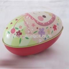 Easter Egg Tin Box