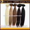 Black 100% Human European Straight Real Hair Clip In Hair Extensions No tangle for Women