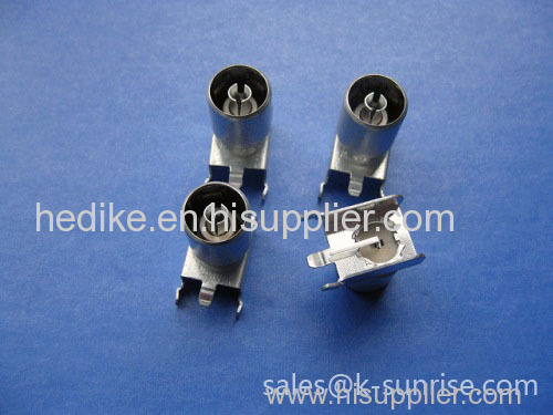 IEC connector with brackets