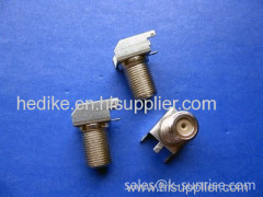 coaxial F connector with brackets for STB