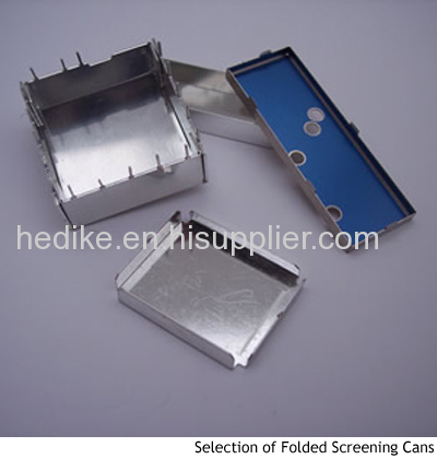 RFI folded shielding cover