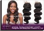 Natural Colored Brazilian Human Remy Top Closure 10"-18" in Stock