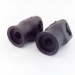 Angled trumpet type nylon ball cup for car gas support with M6