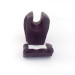 Cross-shaped plastic ball socket/plastic end fitting/rod end fitting for gas spring