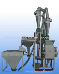 Automatic feeding, skin core separation flour machine