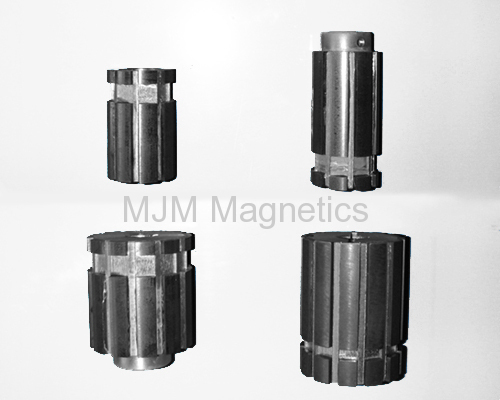 Magnetic rotors for DC motors