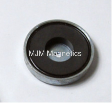 Ferrite magnetic round base for cars