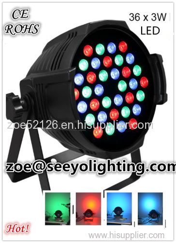 Professional 54*3W LED RGBW Waterproof PAR Light