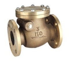 bronze flange check valve