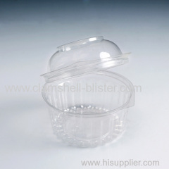 Ice-cream plastic packaging bowl with lid