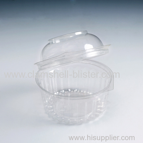 Ice-cream plastic packaging bowl with lid