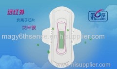 best quality feminine healthy sanitary pads with far-infrared function 6th sense