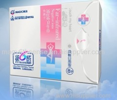 Nano sliver far-infrared sanitary pads