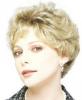 Custom Golden Wavy Short Hair Synthetic Wigs For Women