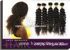 Deep Curly 12" Brazilian Remy Human Hair / 5A Women Hair Extensions