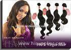 5A Virgin Peruvian Hair Extensions , 14 Inch 32 Inch Deep Wave Hair