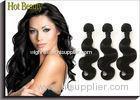 Unprocessed 5A Virgin Malaysian Hair Body Wave Natural Black