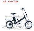 Fashionable Portable 16" Foldable Electric Bicycle with Alloy Frame , Small and Light Weight