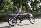 Customized Foldable Electric Bicycle / Men or Women Mountain Bike for Journey 25km/h