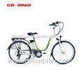 Lithium battery E Bike , li-ion battery EN15194 26 Inch city electric bike for women or ladies