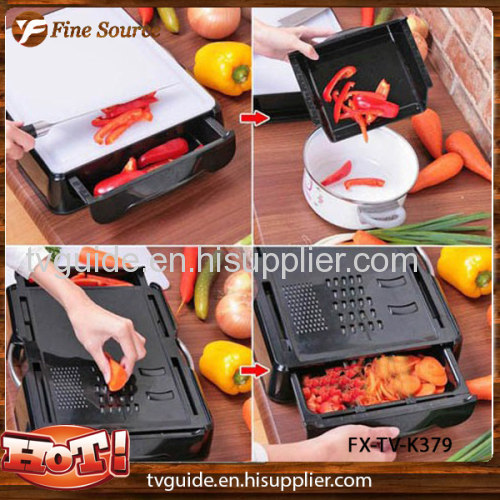 Chopping Board with Container 3 in 1 chopping board