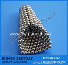 N35 D5mm Toy magnets buckyball with ni coating