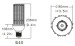 Retrofit LED Corn Lamp fitting