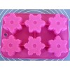 Silicone Snowflake Cake Mould for Bakeware with FDA certified