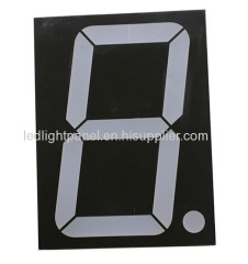 1 digit Seven segment led display 3.0inch of 1 digits