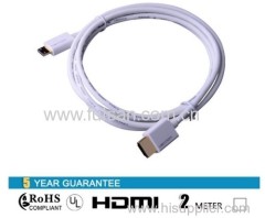 Mini HDMI Cable 2M Support 3D