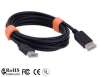 RoHS CE UL high definition hdmi to displayport cable with ethernet for 3D and TV