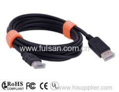 High speed HDMI to displayport cables displayport hdmi cable