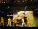 3 in 1 IP43 / IP54 Curtain LED Display Screens Advertising For Stage Backdrop
