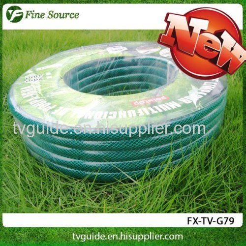 Green PVC Garden Hose 25M Watering Hose