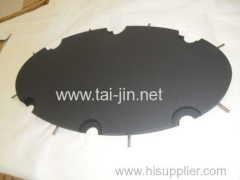 Butterfly shape MMO Coated Titanium Sheet Anode