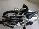 White Easy ride Foldable electric bike / folding E bicycles EN15194 Approved