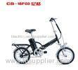 36V 26'' High capacity electric folding bicycle with lithium battery , LED lights