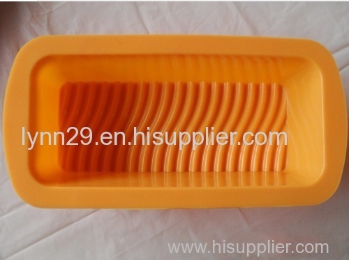 non-stock rectangle silicone loaf mold/ mould