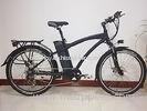 Black High speed Brushless motor electric mountain bikes / womens mountain bicycle