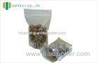 Clear Plain Stand Up Pouches For Nuts Packaging , 2 Layers PET / PE Plastic