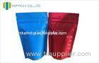 Clear Foil Plain Stand Up Pouches Packaging , Spices / Seeds Packaging Bags