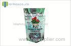 Aluminum Foil Stand Up Pouch Packaging For Seeds , Stand Up Zipper Pouch Bags