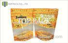 Plastic Resealable Pet Food Packages With Window And Ziplock Colorful