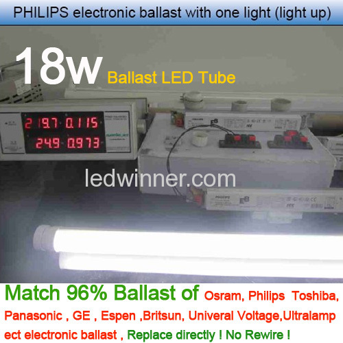 electronic ballast compatible led tub