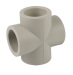 PPR Equal Cross Pipe Fitting for Cold and Hot Water