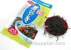 Japanese Cuisine Ingredient Sushi Nori Seaweed / Wakame for Soup , Customized Packaging Size