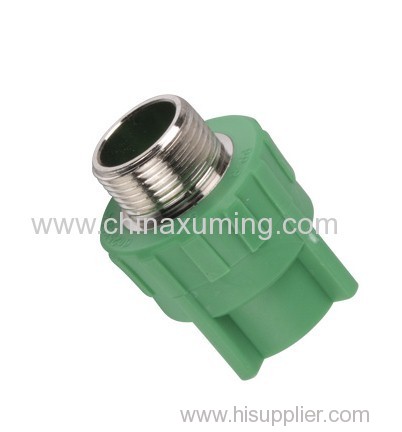 PPR Male Thread Adapter With Brass Insert Pipe Fittings
