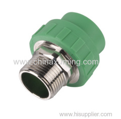 PPR Male Thread Adapter With Brass Insert Pipe Fittings