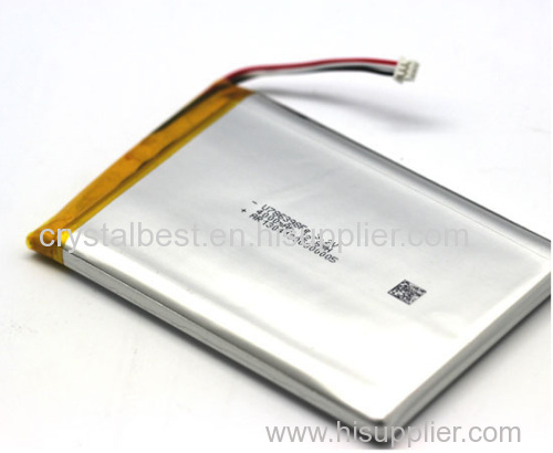 lithium battery, 554795, 3000mAh, Aluminium shell